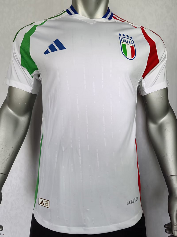 AAA Quality Italy 2024 Euro Away White Soccer Jersey(Player)